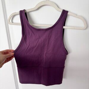 Lululemon Purple Crop Top - EUC